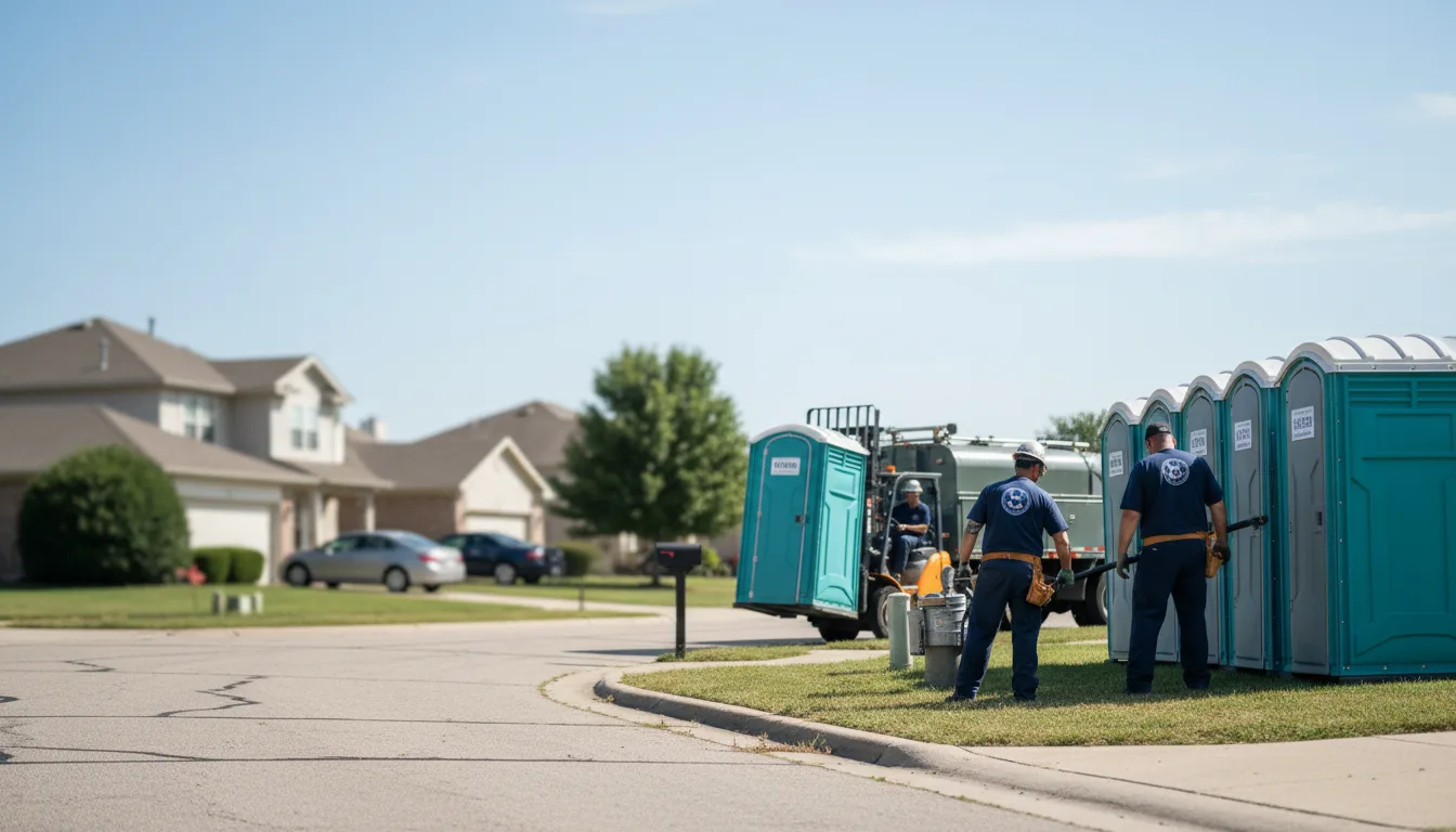 Porta Potty Rental in Pell Lake, WI near me